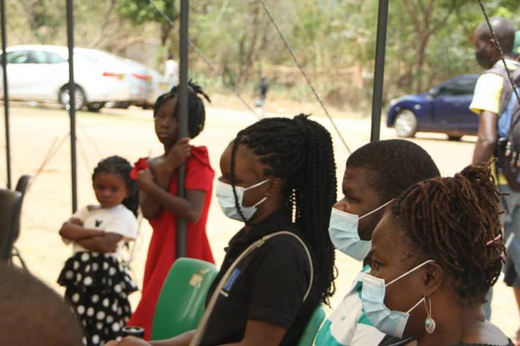 Members of the audience at the event