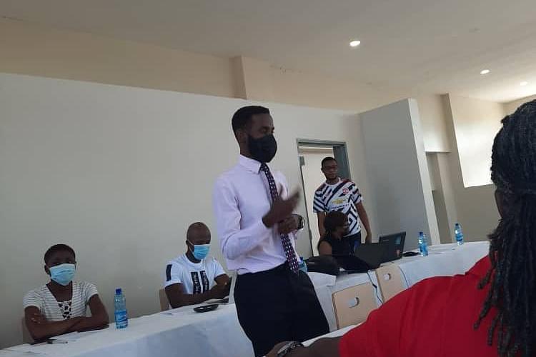 Participants during the Criminal Litigation training