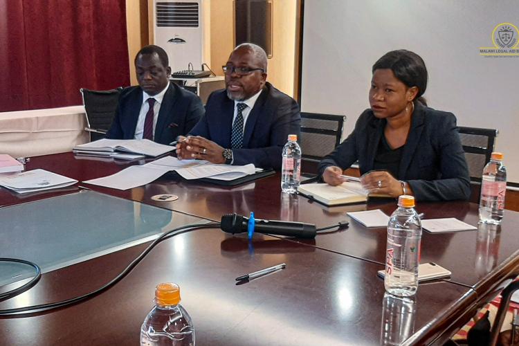 LAB Officials at the meeting