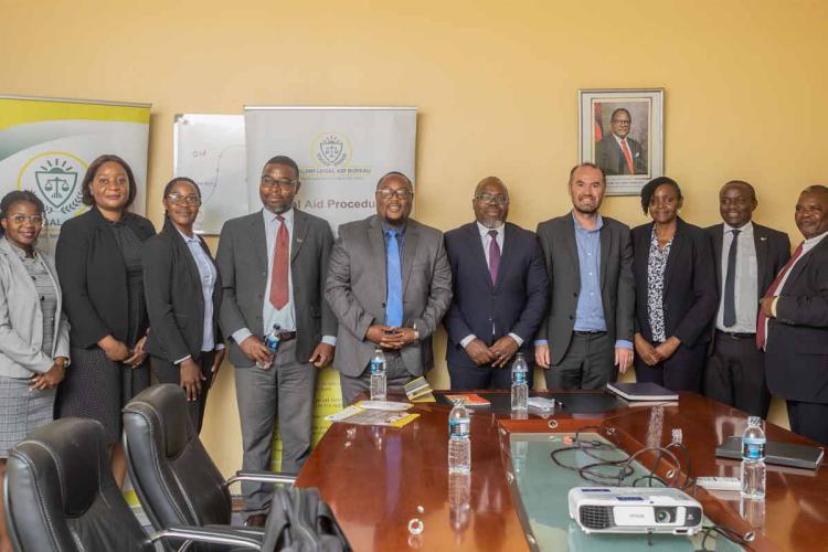 Zambia delegation with Malawi camp Court champions