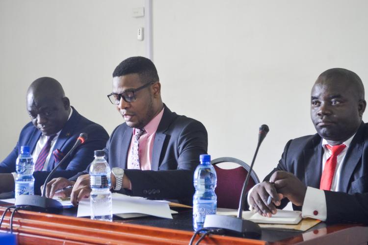 Chithope-Mwale with staff