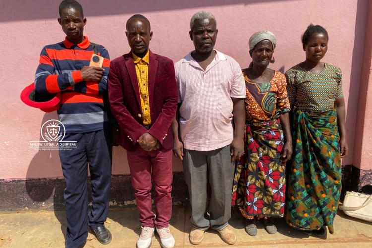 Five of the six accused persons